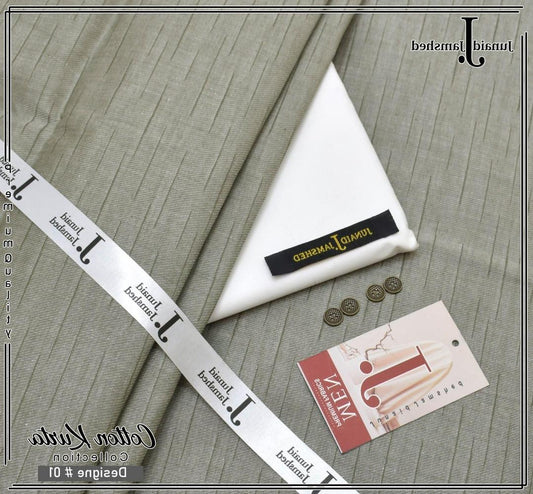 Men Paper Cotton Textured Suit Green Summer