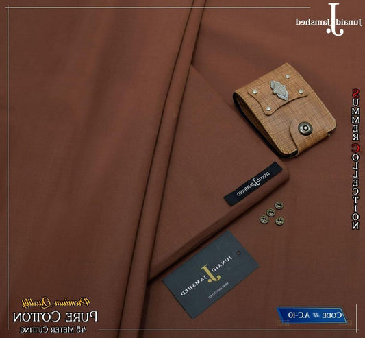 Jumanshadi Brown Cotton Suit for Men