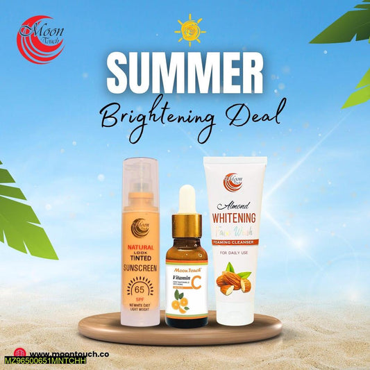 Summer Brightening Skincare Set for All Skin Types