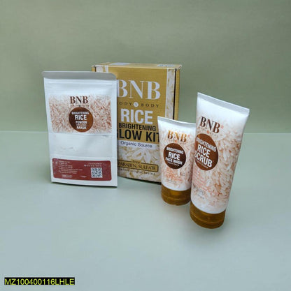 Glowing Rice Facial Kit for Radiant Skin