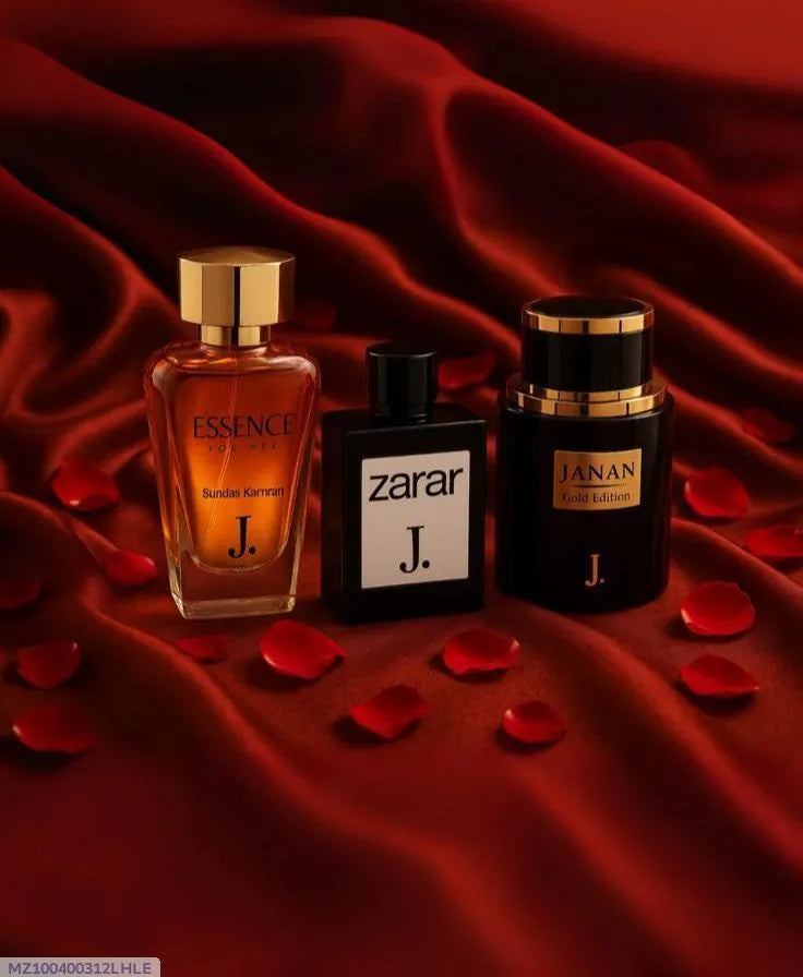 Premium 3-Piece Perfume Set for Men & Women