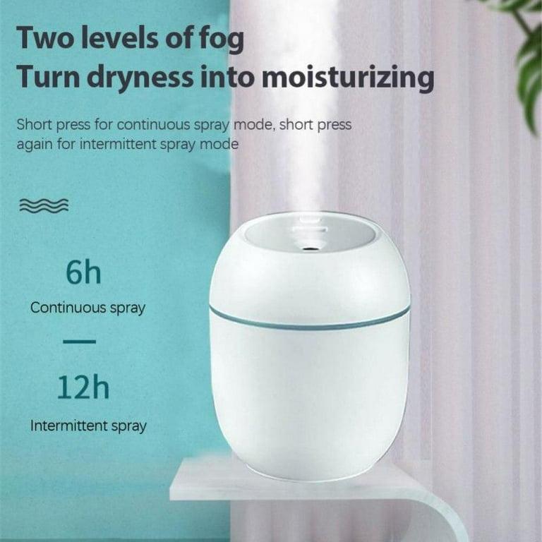 Foldable Air Humidifier White Rechargeable ABS