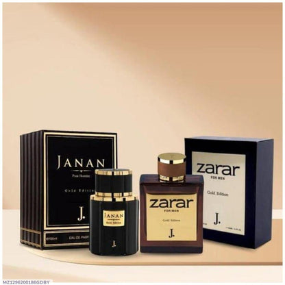 12 Hrs Sweat Resistant Perfume Set for Men Unisex 100ml Black
