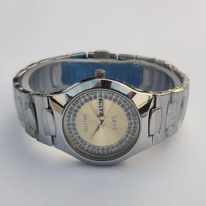 Rado Men's Stainless Steel Watch Silver Crystal Dial