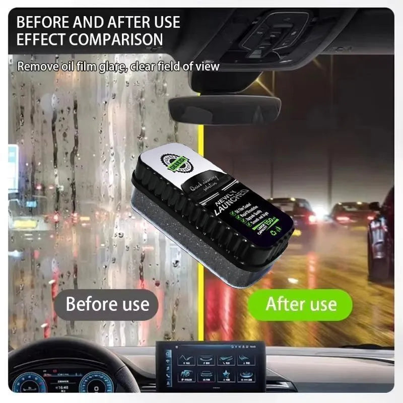 Car Windshield Foam Pad for Clear View in Rain