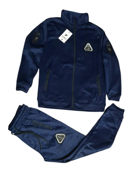 Navy Blue Dri Fit Track Suit for Men M L XL