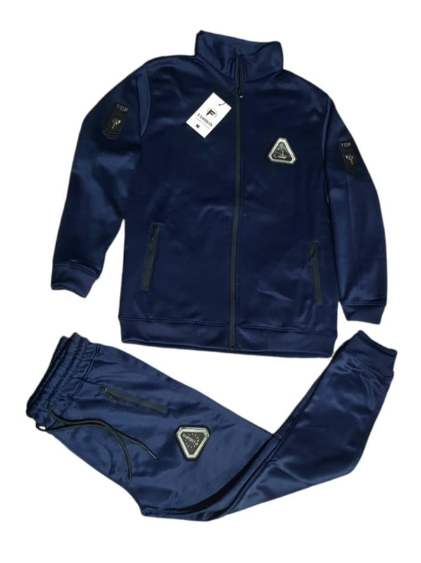 Navy Blue Dri Fit Track Suit for Men M L XL