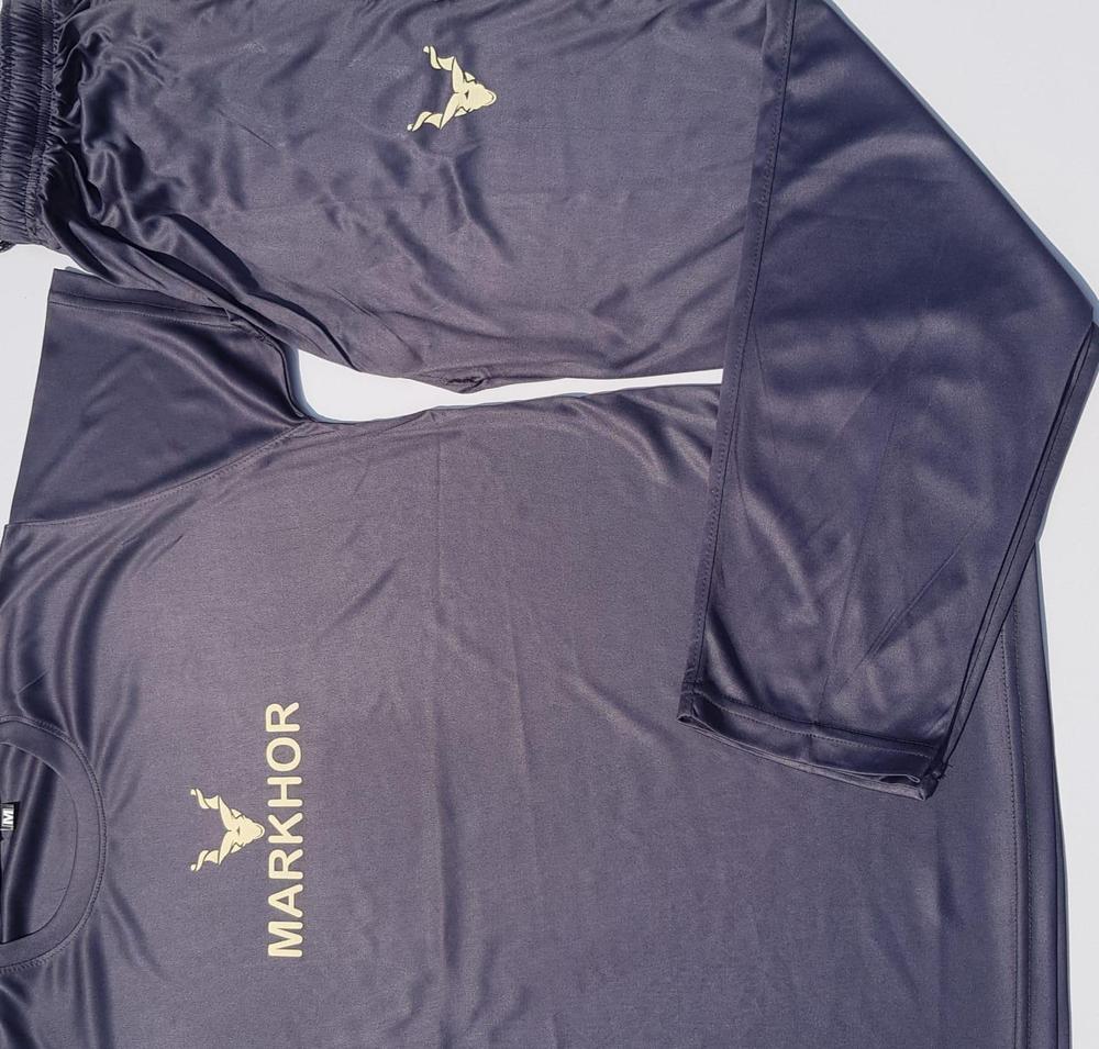 Markhor Men Micro Interlock Track Suit Navy Blue