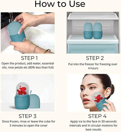 Whitening Ice Roller for Pakistani Skin Brightening