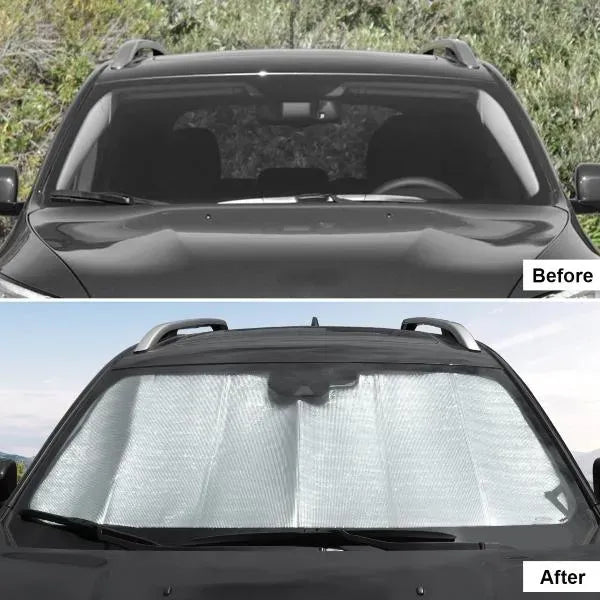 Grey Windshield Sunvisor for Jeep Cherokee 2014-2023