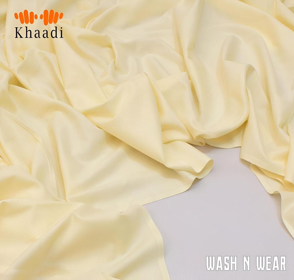 Men’s Unstitched Wash And Wear Plain Suit