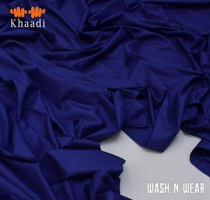 Men's Unstitched Wash And Wear Plain Suit