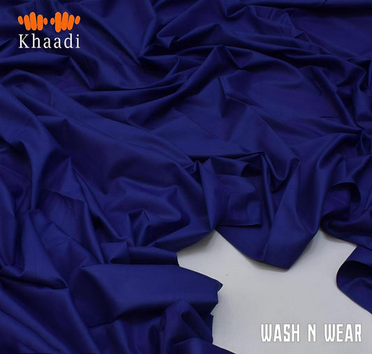Men's Unstitched Wash And Wear Plain Suit