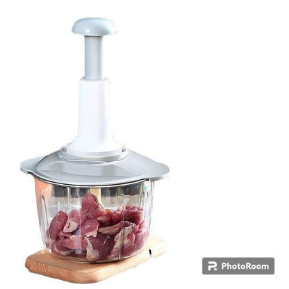 Manual Hand Chopper for Kitchen Use ABS Plastic