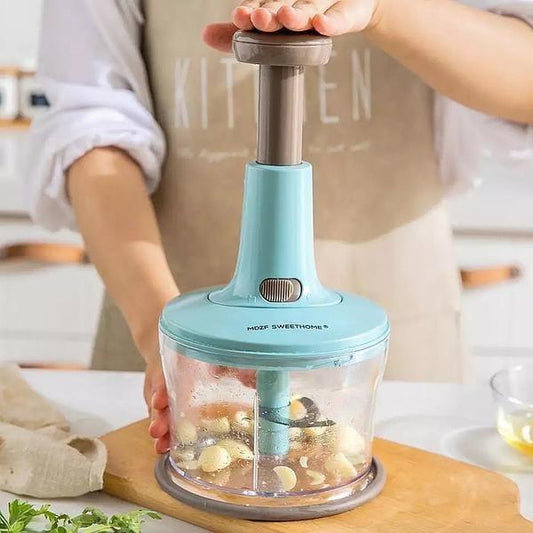Manual Hand Chopper for Kitchen Use ABS Plastic