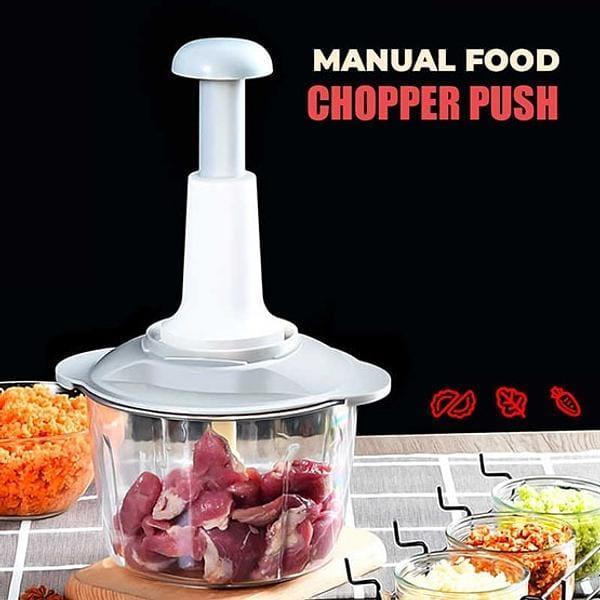 Manual Hand Chopper for Kitchen Use ABS Plastic