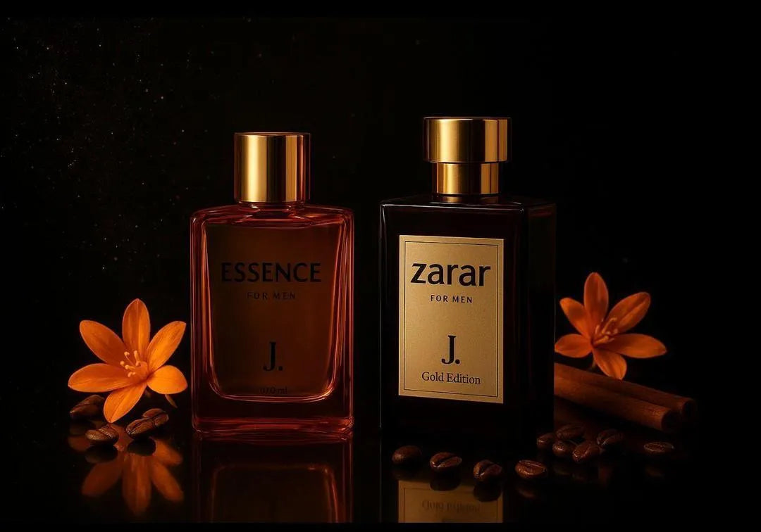 Zarar+Essense Unisex Citrus Perfume 24H Sweat Resistant Black