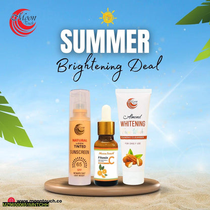 Summer Brightening Skincare Set for All Skin Types